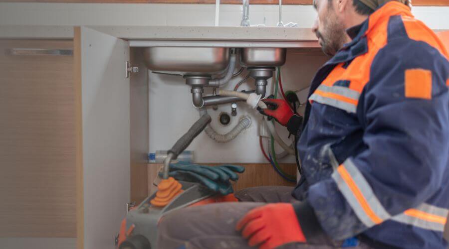 Commercial Slab Leak Plumbing in Omer, MI